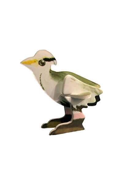 Generic مجموعة أحجية ثلاثية الأبعاد على شكل طيور صغيرة، 20 سم، 4 قطع