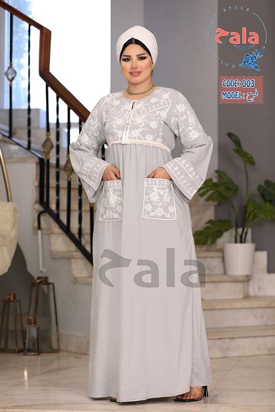 Genrics Linen jalabiya with natural elegance and a modern touch