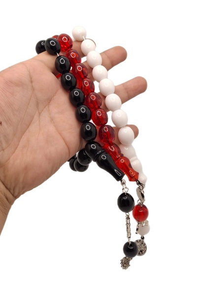 Han Ticarethane Maskot Model 3 lü Toz Kehribar Tesbih Seti