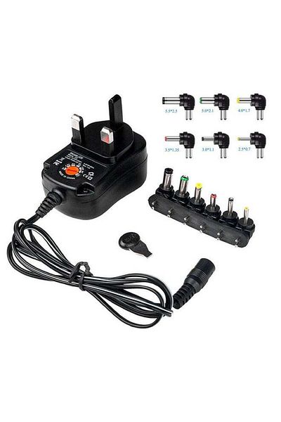 Generic Joyway Universal AC And DC Adapter With Tip Black