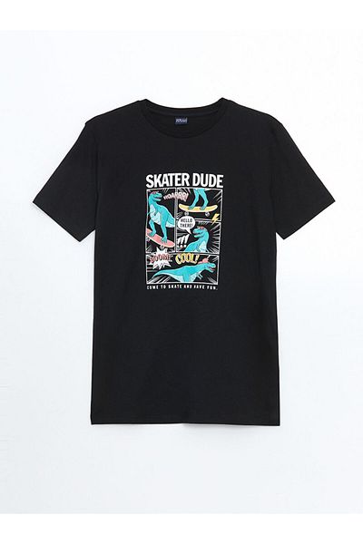 LC Waikiki Tricou pentru băiat cu gât crew New Season - S5HE21Z4