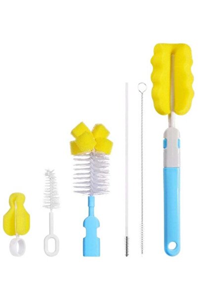 Generic إسفنجات تنظيف زجاجات الحليب - 6 قطع