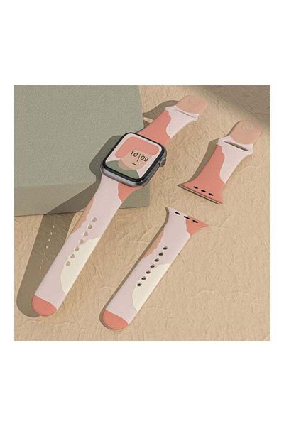 Generic مناسب لساعة Apple Watch Ultra Watch حزام سيليكون Iwatchs10 Sports Smart S9 سوار معصم