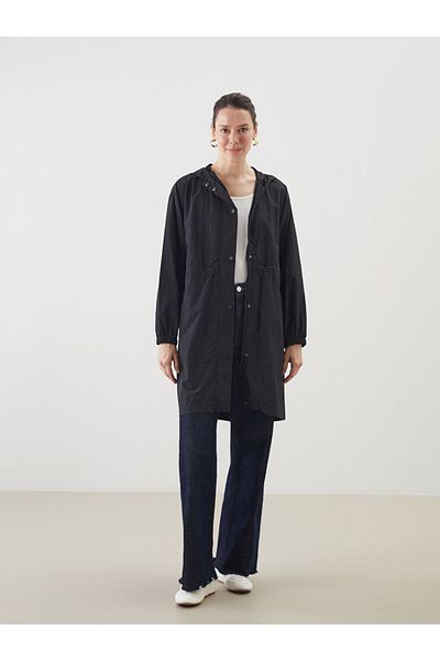 LC Waikiki Hooded Women's Raincoat
