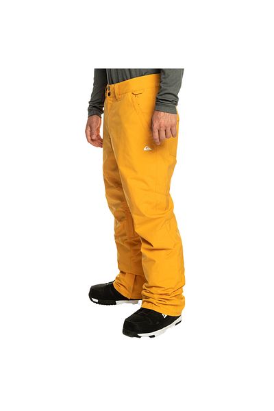 Quiksilver Estate Pt Men's Yellow Snowboard Pants Men's Snowboard Pants Eqytp03146