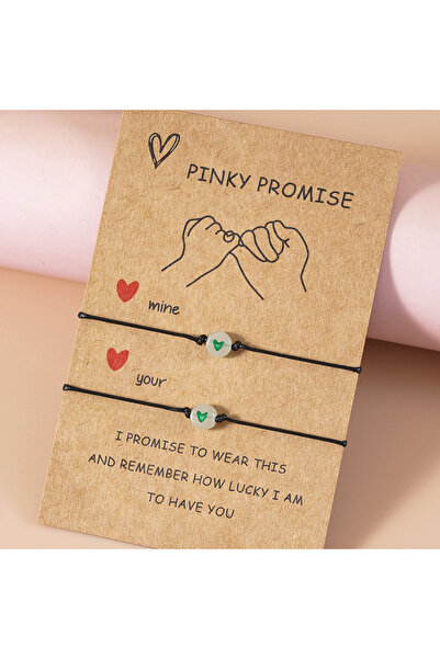 Choice أساور رينهو فريندشيب BR22Y0438-5، قطعتان، أساور وعد للأزواج، للنساء وا...