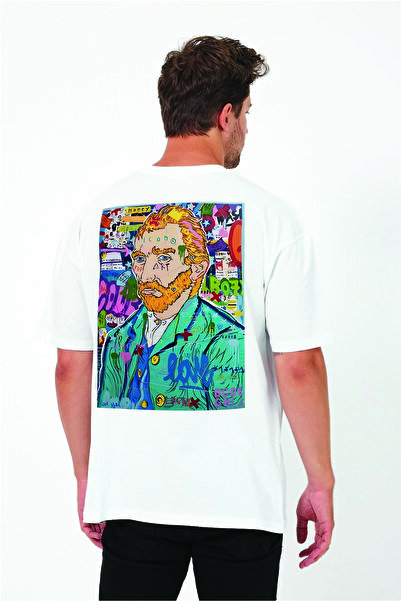 By Caspita Fashion Lenithra Pop Art Van Gogh ruksak Štampano unisex Oversize ...