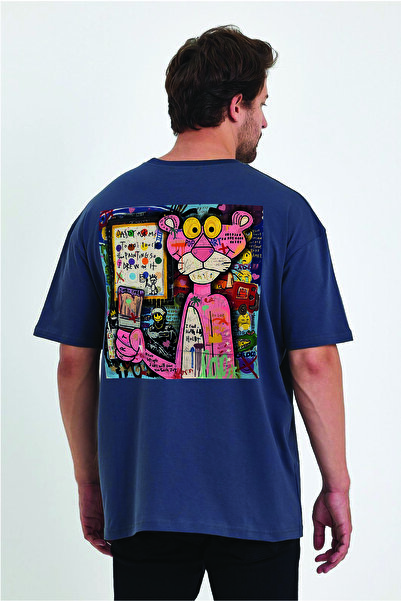 By Caspita Fashion Lenithra Pink Panther ruksak Štampano unisex Oversize kroj...