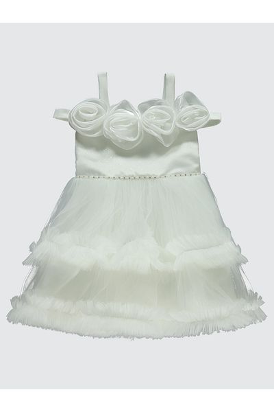 Civil Girls Girl's Evening Dress 2-5 Years Off White