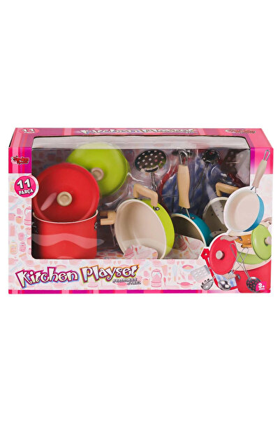 Vardem طقم أواني طهي مطلية بالمينا 11 قطعة متعددة الألوان