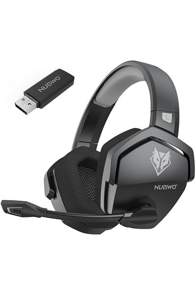 Choice Blackgray Nubwo G06 Dual Wireless Gaming Headset With Microphone For Ps5, Ps4, Pc, Mobile, Switch 2.