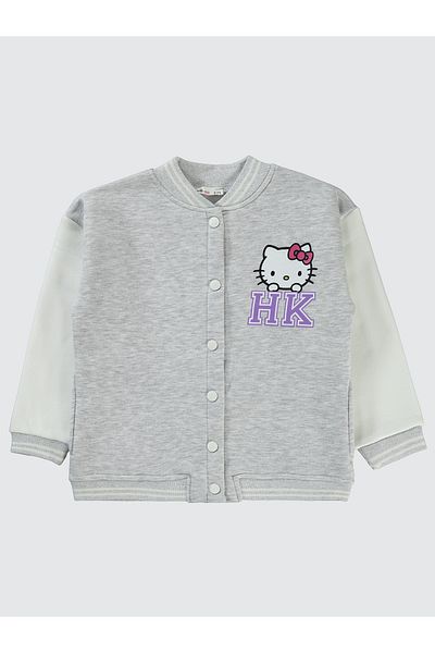 Hello Kitty Girl's Cardigan 10-13 Years Karmelange