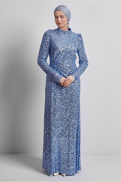 Alvina Pul Sequin Evening Dress 50434