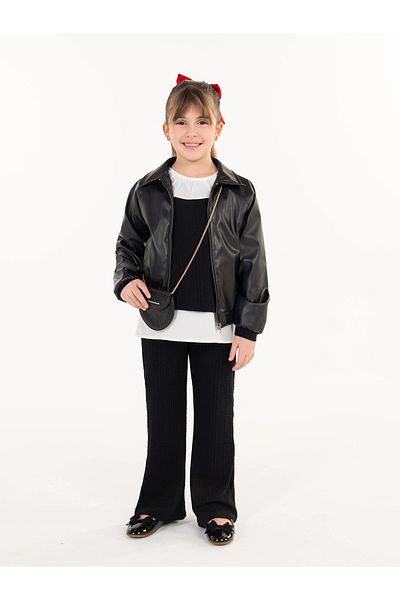 Civil Girls Girl's Jacket 6-9 Years Black