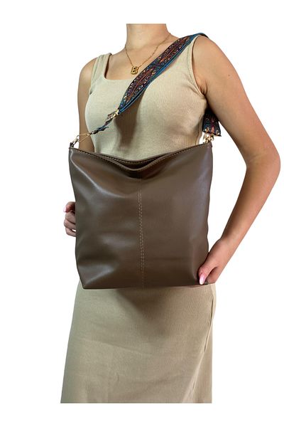 Gloria Settems Vi̇zon Vintage Women's Shoulder Bag Accessory with Column Strap