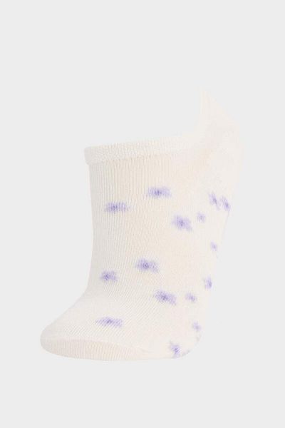 DeFacto New Season Women's 3-Piece Cotton Sneaker Socks