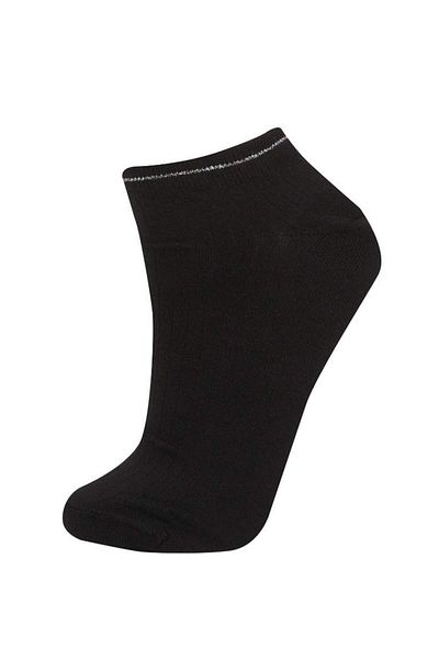 DeFacto New Season Women's Seamless 3-Piece Bamboo Booties Socks