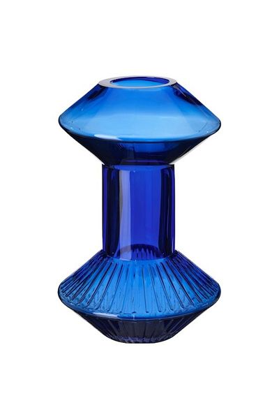 IKEA KRYPOXBÄR Vase 24 cm – Elegant Blue, Modern Decorative Piece, Perfect for Fresh Flowers & Home Décor
