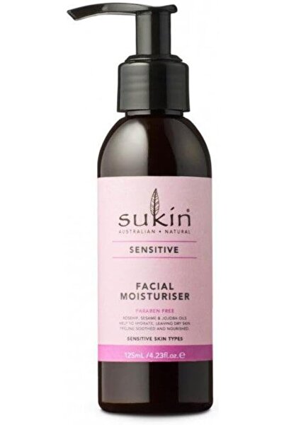 Sukin مرطب للوجه الحساس، 125 مل