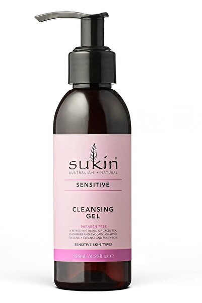Sukin جل التنظيف الحساس، 125 مل