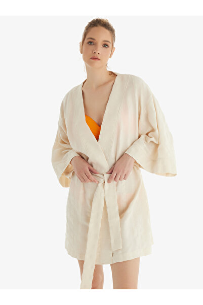 Blackspade Γυναικείο Καφτάν 10725 - Κρεμ