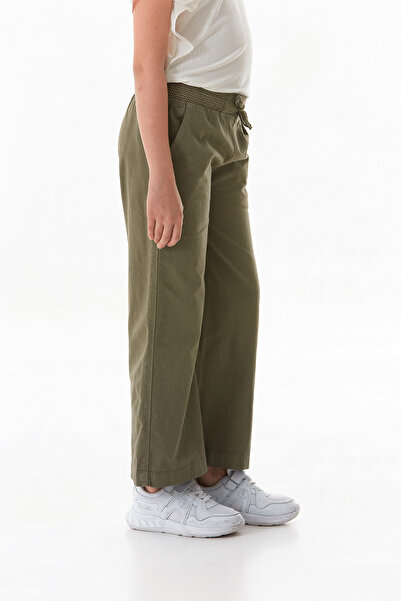Fulla Moda Elastic Waist Girl's Palazzo Trousers