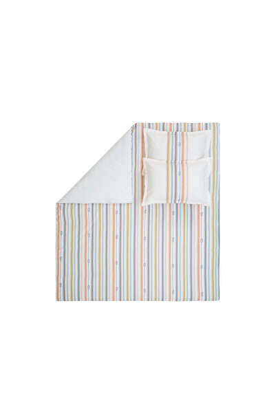 Yataş Benito Single Ranforce Duvet Cover Set - Oil Green