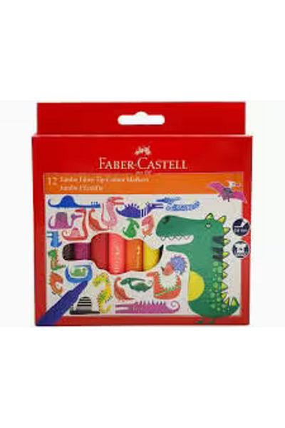 Faber Castell Faber-Castell Super Jumbo Sketch Markers 12 shades