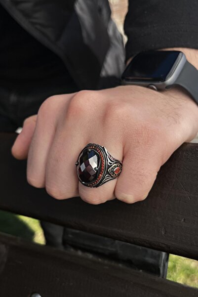 dergah tesbih Kervansaray Serisi 925 Ayar Gümüş Erkek Yüzük