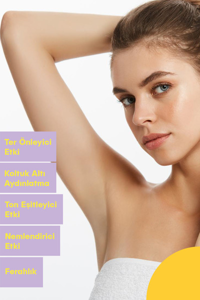 SHE VEC Terleme Önleyici Beyazlatma Etkili İz Bırakmayan Vegan Roll-On 75 ml Roll-On The Floor