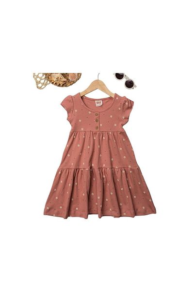 SeaBubbles Floral Girl's Summer Dress