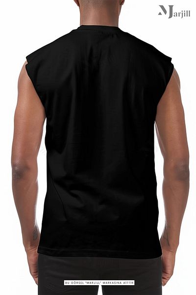 Marjill Αμάνικο μπλουζάκι Japan Printed Training Athlete Oversize