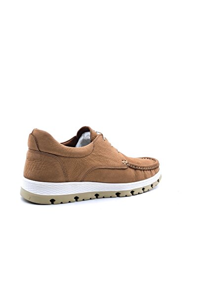 MARCOMEN Ανοιξιάτικα και καλοκαιρινά ελαφριά ανδρικά παπούτσια από γνήσιο δέρμα Nubuck σε χρώμα Camel