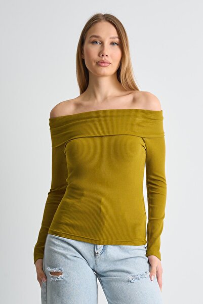 ALEXANDERGARDI Корсетна блузка з коміром Мадонна