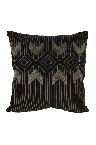 BM GİFT DESİGN Decorative pillow, black-gold, 45 cm – refinement and style