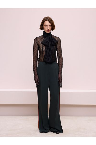 BAQA Straight Leg Black Trousers