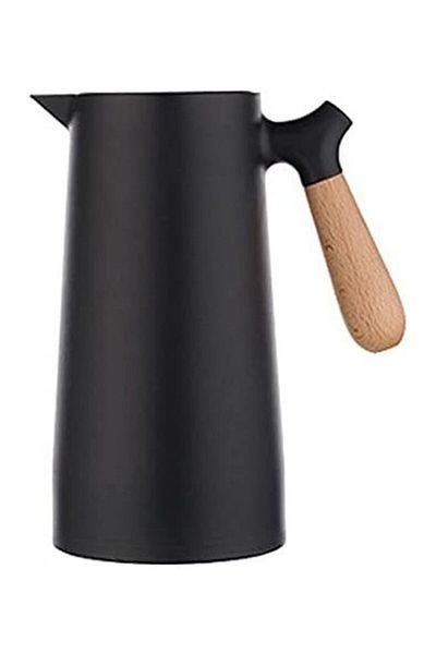 Generic XiuWoo Dream Thermal Carafe Double Walled Vacuum Coffee Thermos Black/Brown
