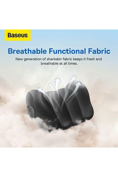 Baseus Comfort Ride Car Headrest Pillow Series - Cluster Black