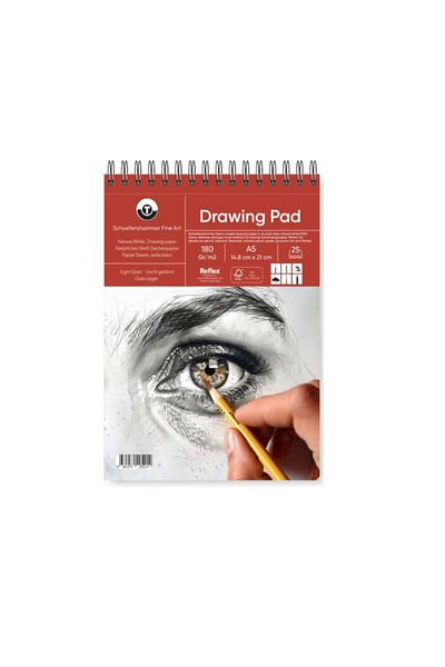 GLANCE Drawing Pad Sketchbook 180 Gr. A5 20 Sheets Bianyo Sketch Graduated Pencil Sketch Set