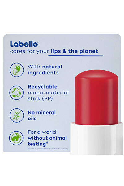 LABELLO Strawberry 4.8gm 68488 5270 --- لابيلو مرطب شفايف بالفراوله 4.8جرام