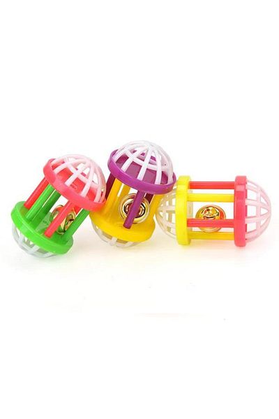 Glipet 6.8 cm 2 Li Bell Dumbbell Cat Toy