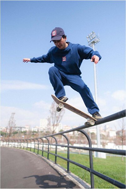 Keith Haring Heart SuperSoft Erkek Eşofman Altı - Lacivert