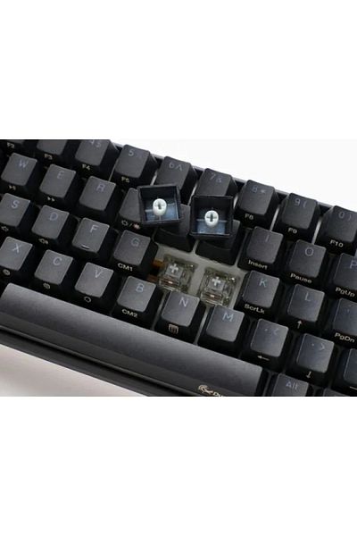Ducky لوحة مفاتيح الألعاب الميكانيكية السلكية Ducky One 3 Classic 65% SF - أحمر كرزي - أسود وأبيض