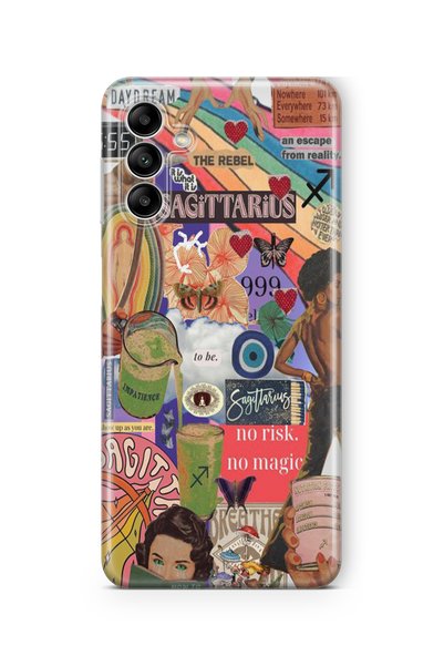 Multitronic Samsung Galaxy S23 Fe Compatible Sagittarius Design Printed Trans...