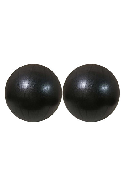 Choice 2pcs-black New 25cm Yoga Ball Exercise Gymnastic Fitness Pilates Ball ...