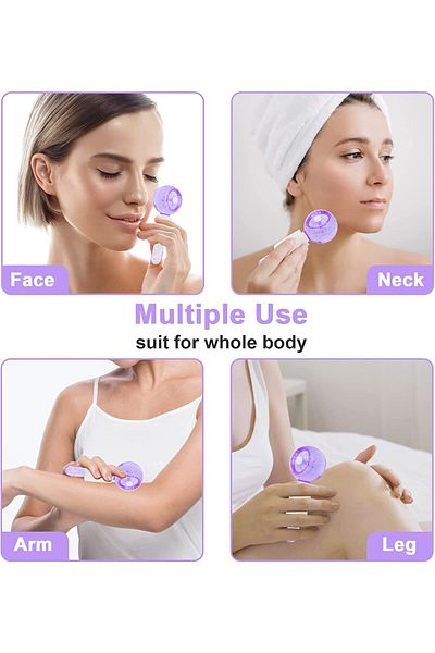 ETG Sharpdo Ice Globes for Facials - 2pcs Large Beauty Ice Hockey Energy Beauty Crystal Ball