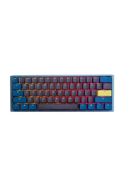Ducky Ducky One 3 Daybreak Mini RGB Gaming Keyboard - Cherry Brown - Navy and Blue