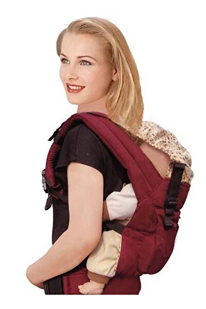 Yelajoy Portable Baby Carrier, With Adjustable Straps, 3D Ventilation, for baby 0-36 months, Red