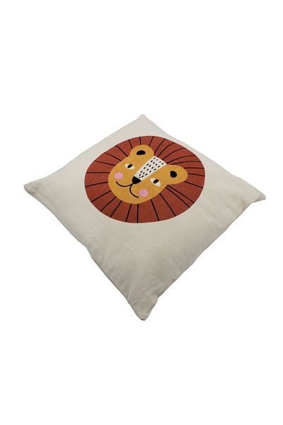 Koopman Children's pillow, lion pattern, 40x40 cm