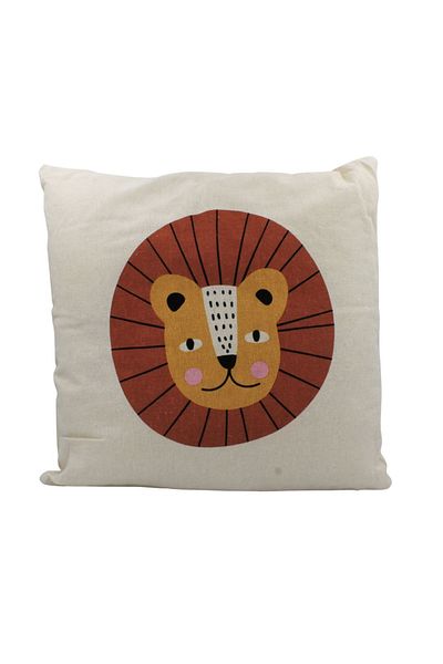 Koopman Children's pillow, lion pattern, 40x40 cm